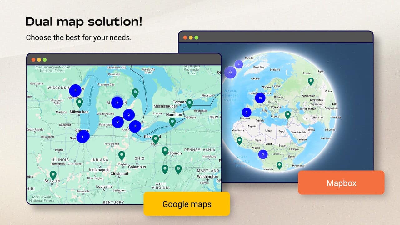 Snap Locator screen 1